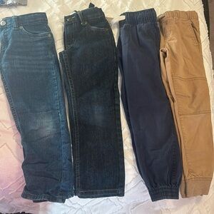 Bundle Lot Boys Winter Pants Jeans Khaki’s Levi’s Children’s Place,Cat and Jack